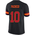 Custom #10 Black KC Football Shirt Top