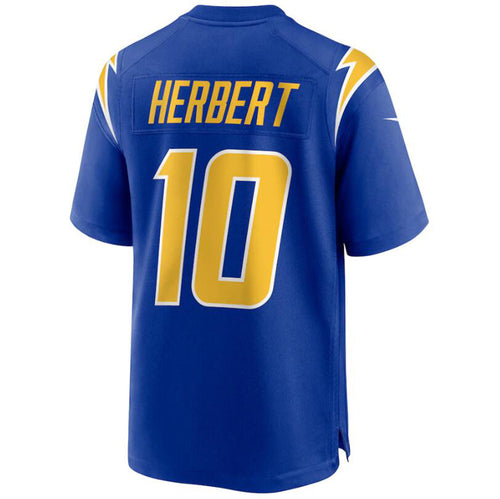 Custom #10 Royal LAC Football Shirt Top