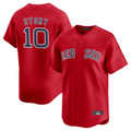 Custom #10 Red BOS Baseball Shirt Top