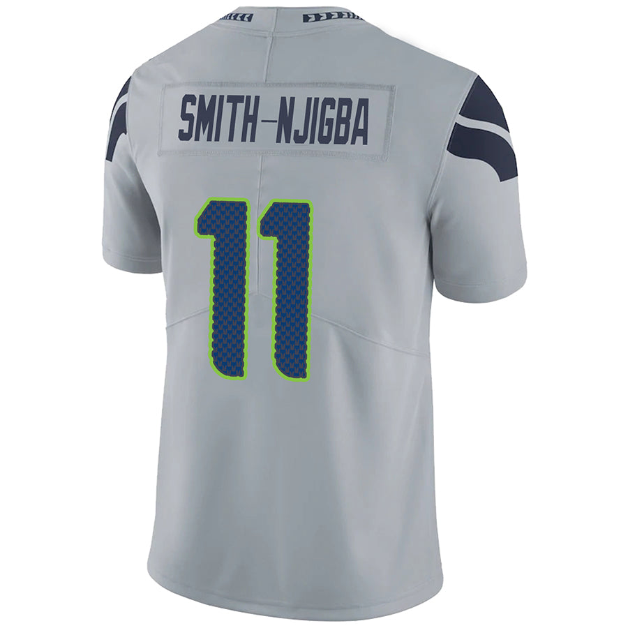 Custom #11 Gray SEA Football Shirt Top