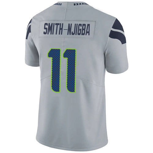 Custom #11 Gray SEA Football Shirt Top