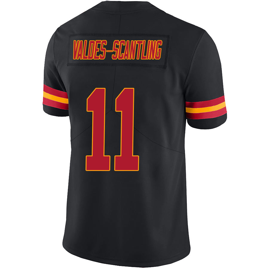 Custom #11 Black KC Football Shirt Top