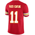 Custom #11 Red KC Football Shirt Top