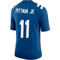 Custom #11 Royal IND Football Shirt Top