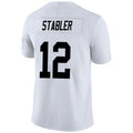 Custom #12 White LV Football Shirt Top