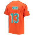 Custom #13 Orange MIA Football Shirt Top
