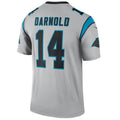Custom #14 Gray CAR Football Shirt Top