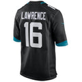 Custom #16 Black JAX Football Shirt Top