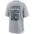 Custom #16 Gray JAX Football Shirt Top