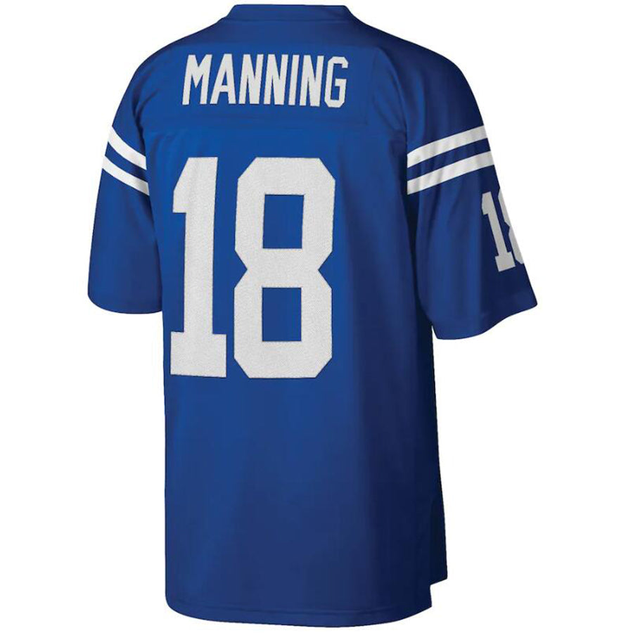 Custom #18 Royal IND Football Shirt Top