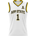 #1 A.State Mountaineers GameDay Greats Lightweight Basketball Jersey - White Stitched American College Jerseys