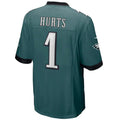 Custom #1 Green PHI Football Shirt Top
