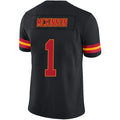 Custom #1 Black KC Football Shirt Top