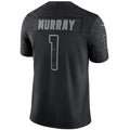 Custom #1 Black ARI Football Shirt Top