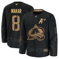 Custom #8 Black COL Hockey Shirt Top