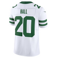 Custom #20 White NYJ Football Shirt Top