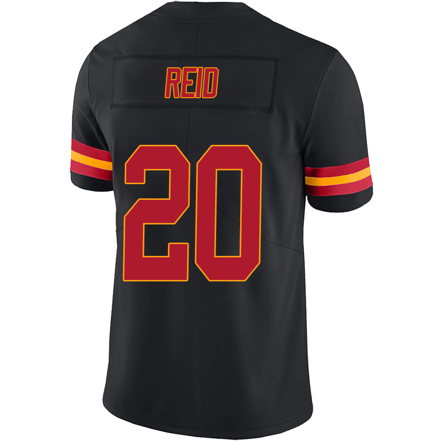 Custom #20 Black KC Football Shirt Top