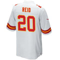 Custom #20 White KC Football Shirt Top