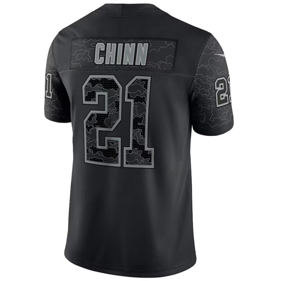 Custom #21 Black CAR Football Shirt Top