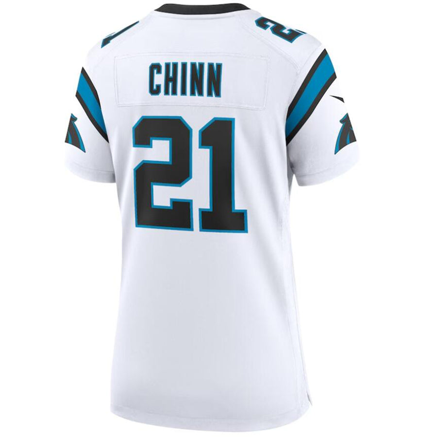 Custom #21 White CAR Football Shirt Top