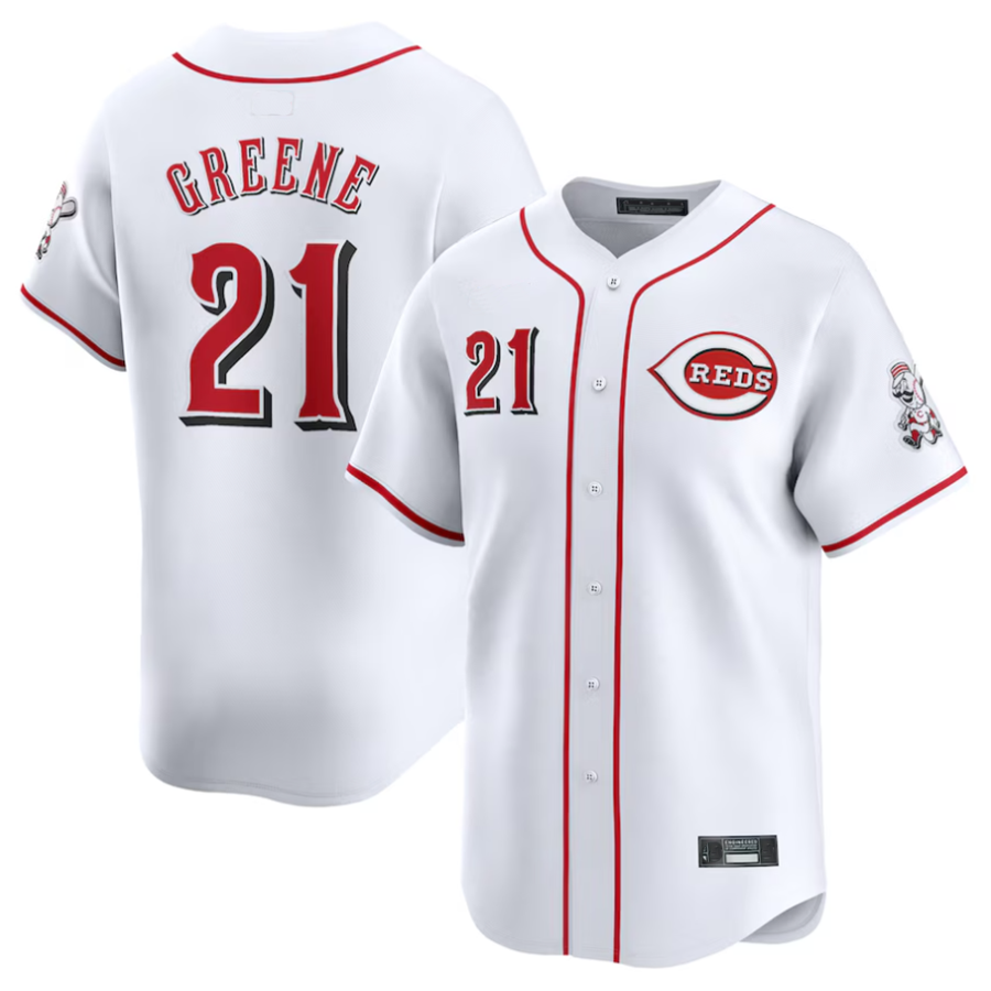Custom #21 Hunter Green CIN Baseball Shirt Top