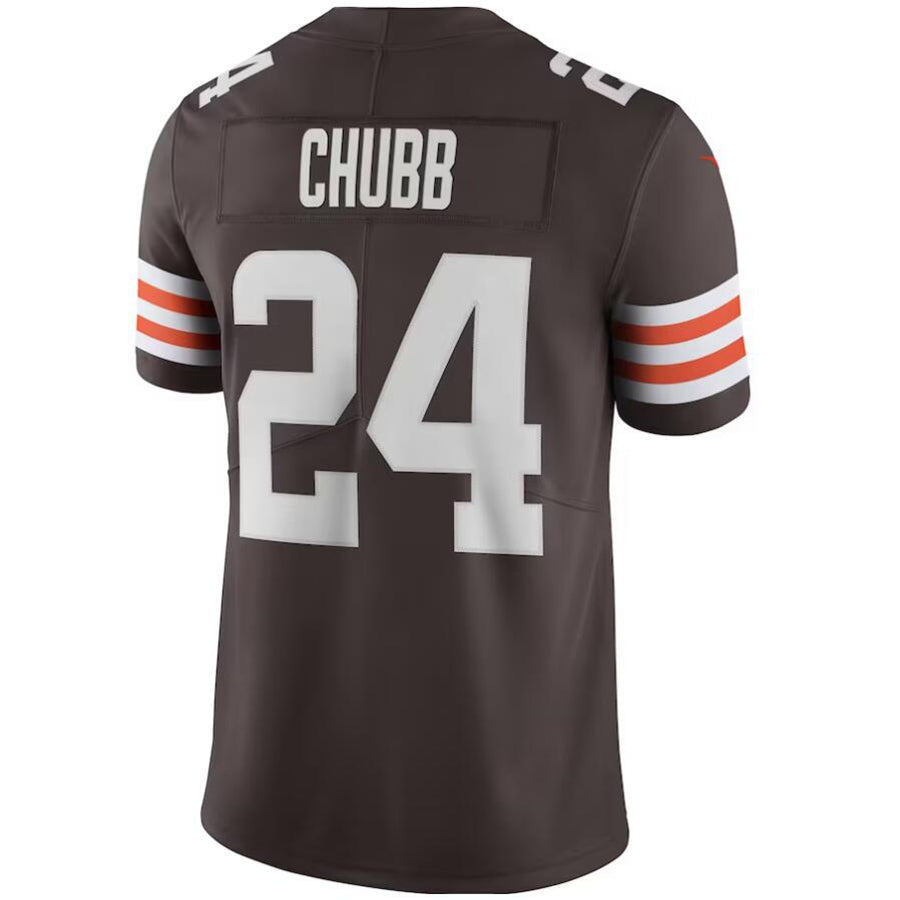 Custom #24 Brown 1946 CLE Football Shirt Top