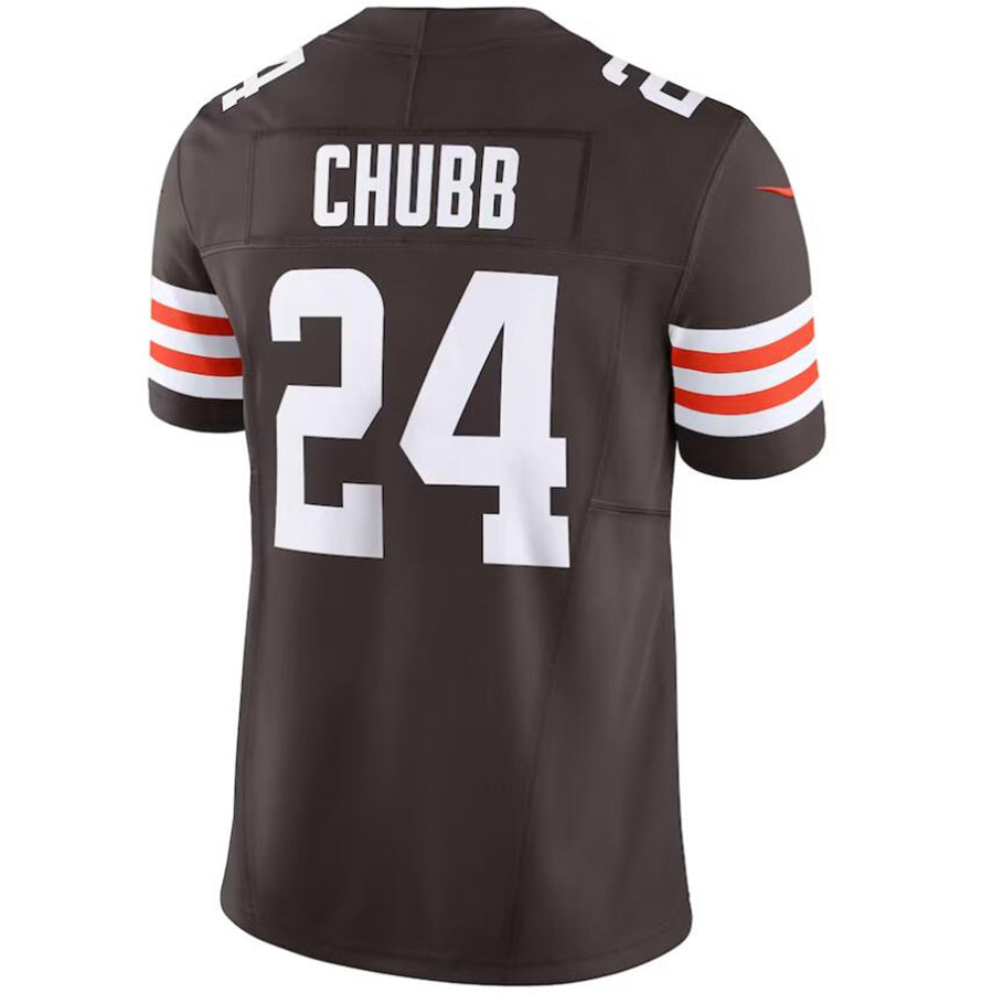 Custom #24 Brown CLE Football Shirt Top