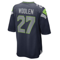 Custom #27 Navy SEA Football Shirt Top