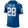Custom #28 Royal IND Football Shirt Top