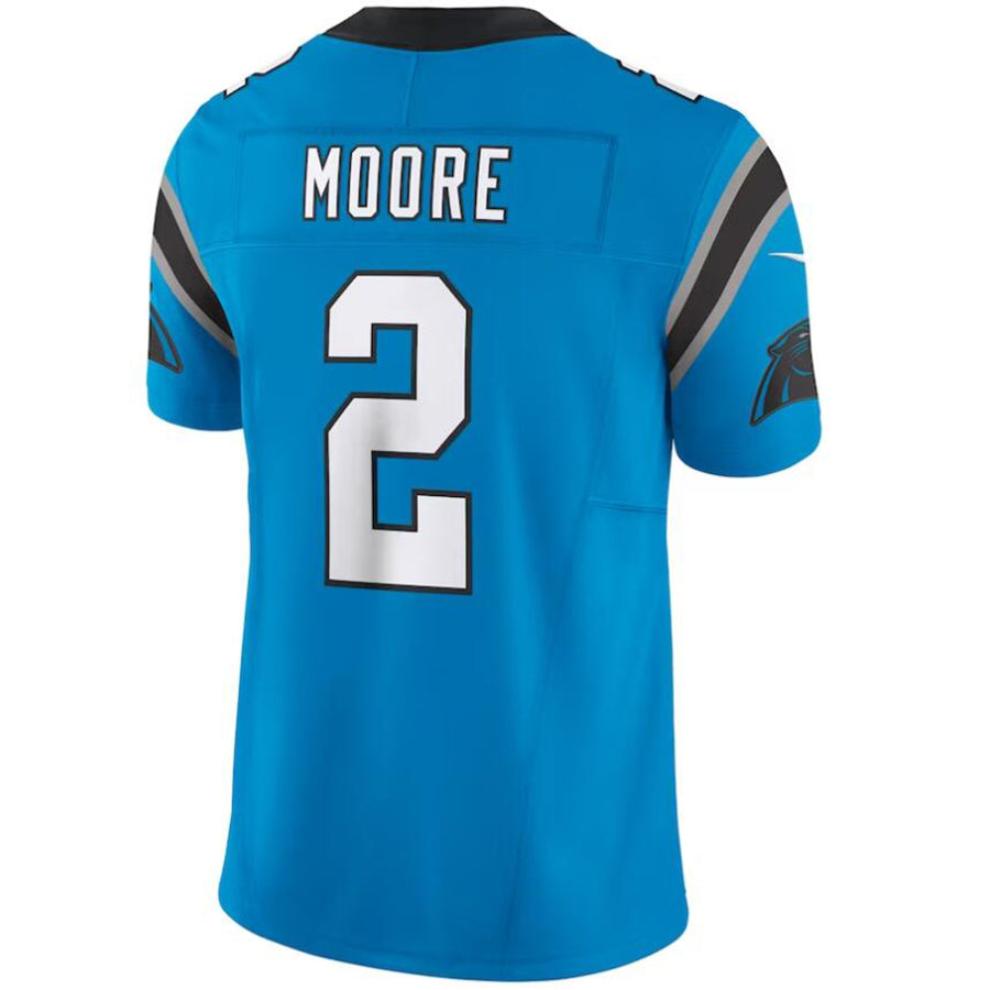 Custom #2 Blue CAR Football Shirt Top
