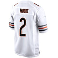 Custom #2 White CHI Football Shirt Top