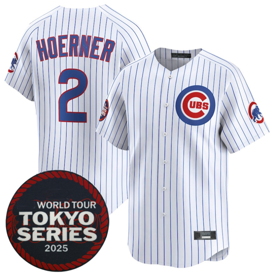 Custom #2 White 2025 CHC Baseball Shirt Top
