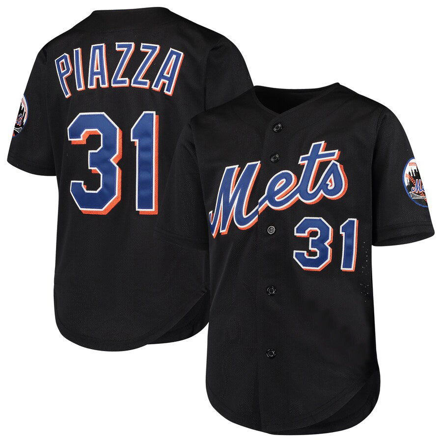 Custom #31 Black NYM Baseball Shirt Top
