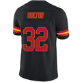 Custom #32 Black KC Football Shirt Top