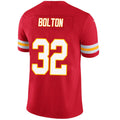 Custom #32 Red KC Football Shirt Top