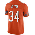 Custom #34 Orange CHI Football Shirt Top
