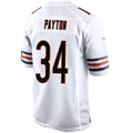 Custom #34 White CHI Football Shirt Top