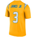Custom #3 Gold LAC Football Shirt Top