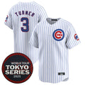 Custom #3 White 2025 CHC Baseball Shirt Top