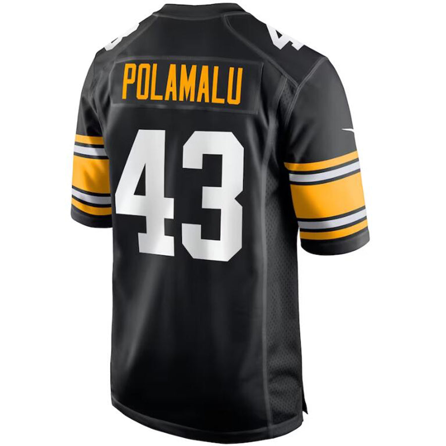 Custom #43 Black PIT Football Shirt Top