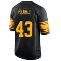 Custom #43 Black PIT Football Shirt Top