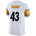 Custom #43 White PIT Football Shirt Top