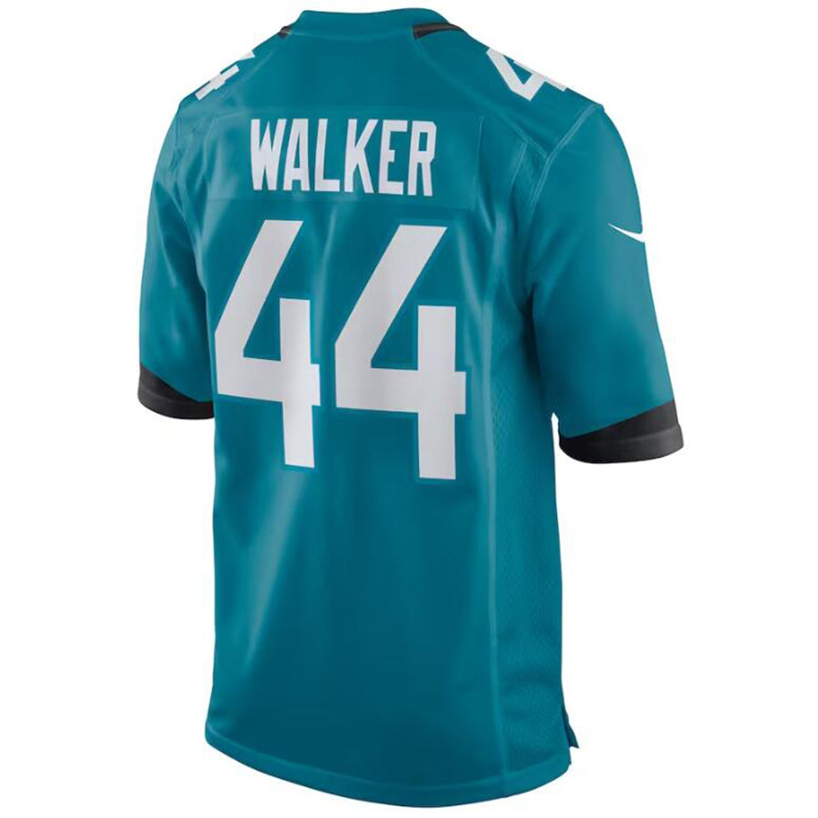 Custom #44 Teal JAX Football Shirt Top