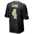 Custom #4 Black NO Football Shirt Top