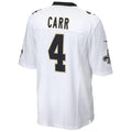 Custom #4 White NO Football Shirt Top