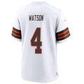 Custom #4 White CLE Football Shirt Top