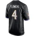Custom #4 Black BAL Football Shirt Top
