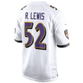 Custom #52 White BAL Football Shirt Top