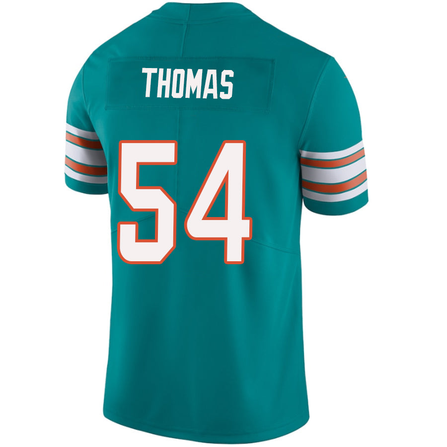 Custom #54 Aqua MIA Football Shirt Top