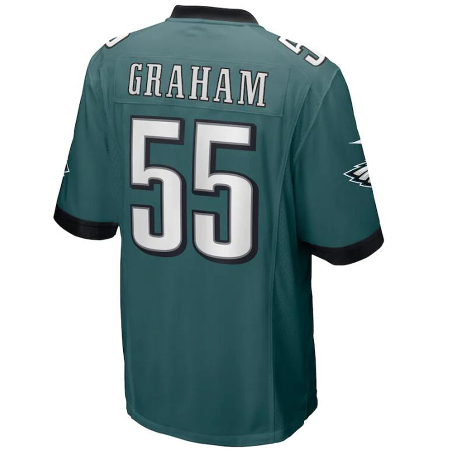 Custom #55 Green PHI Football Shirt Top